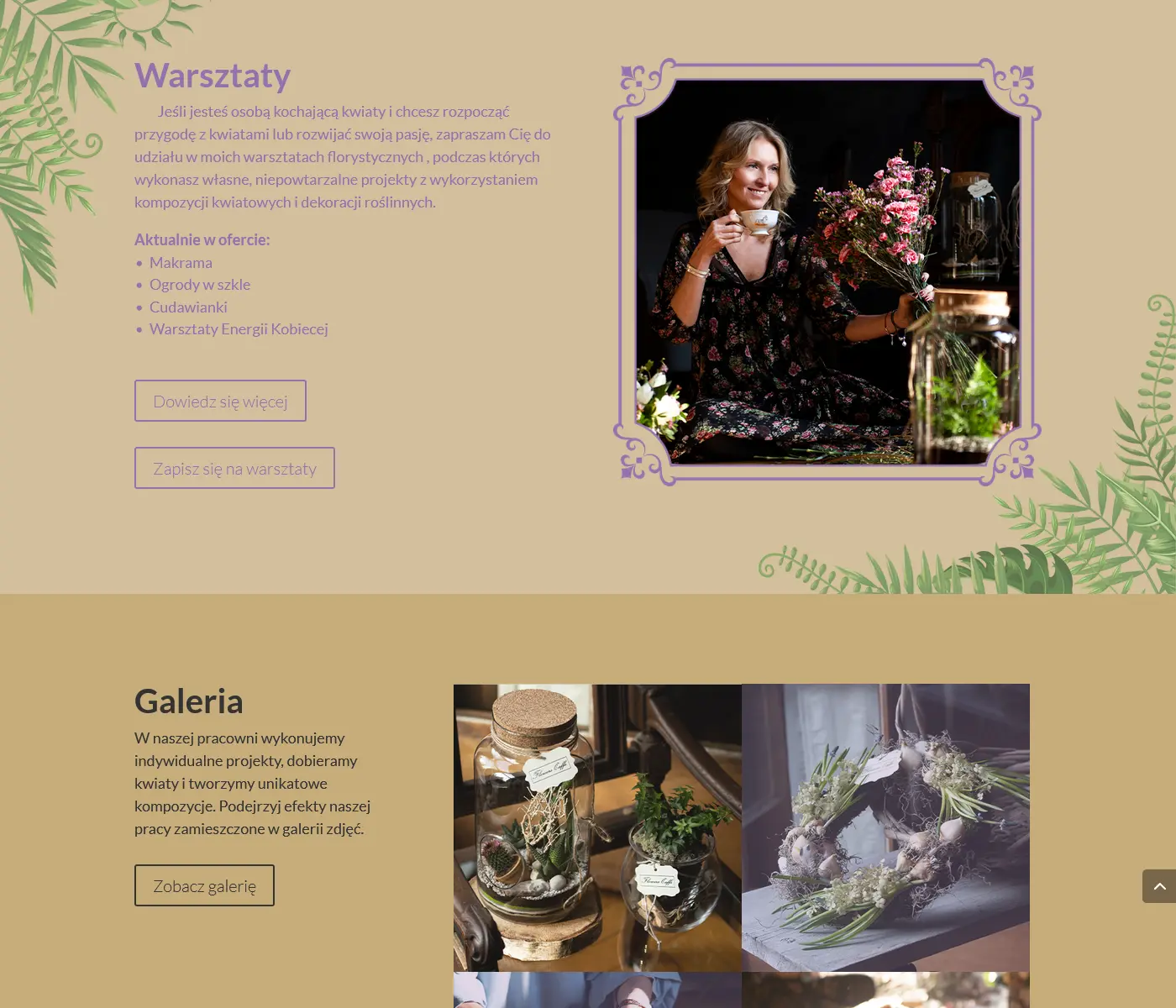 Website flowerscaffe - screenshot 4